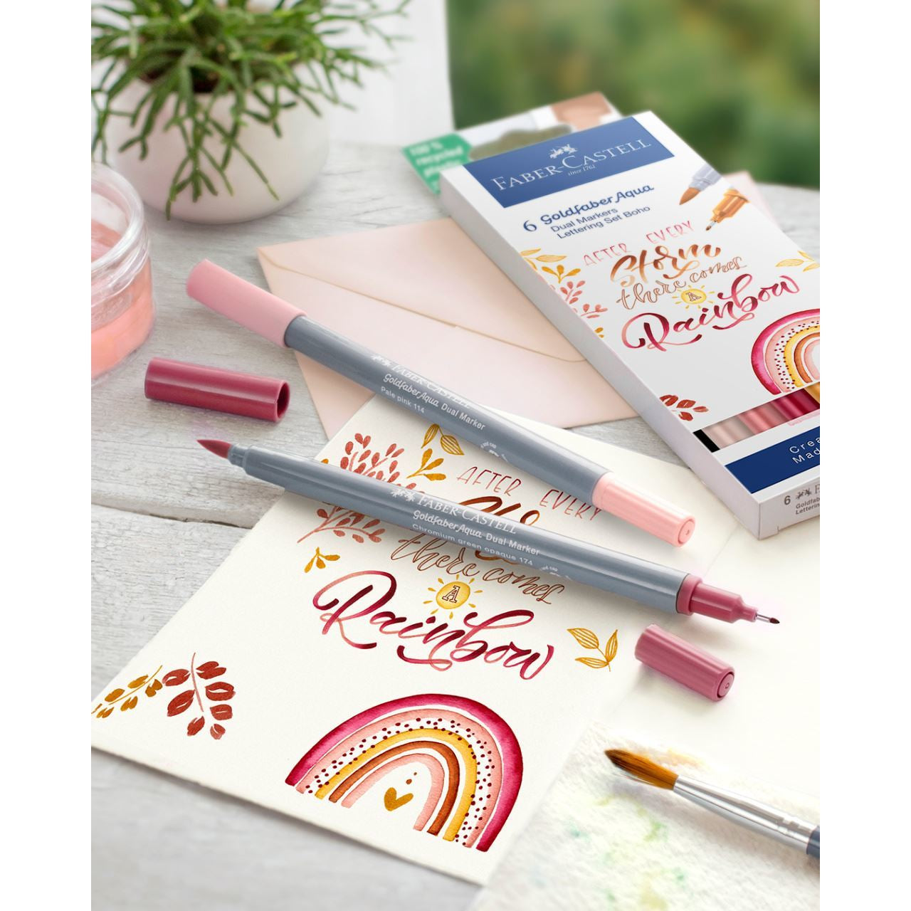 Faber-Castell Filzstifte, 6 Farben