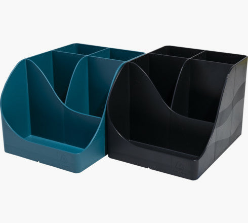 Exacompta Multiköcher – Kunststoff, schwarz, 109 × 119 mm