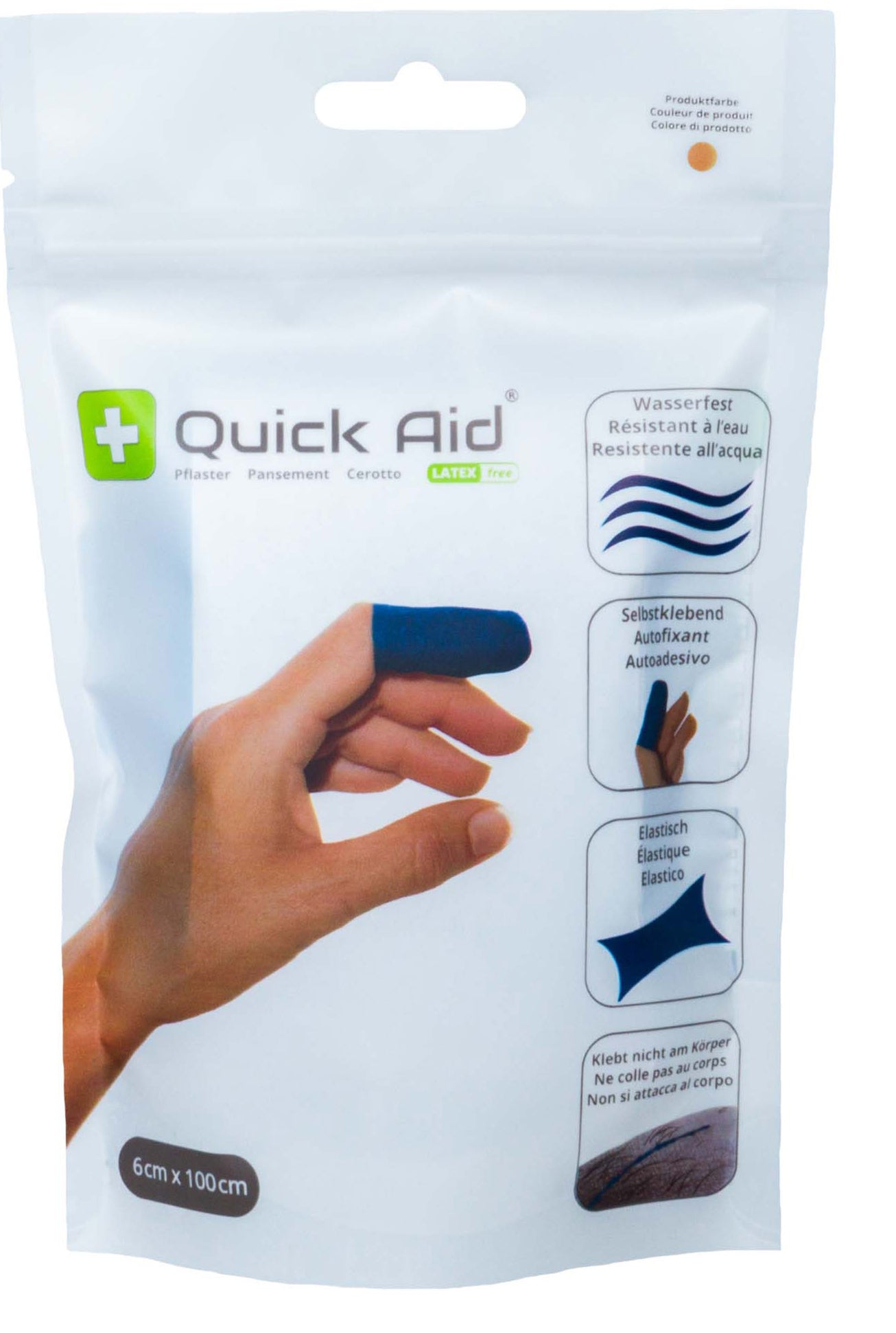 Quick Aid Pflasterrolle – 60 mm × 1 m