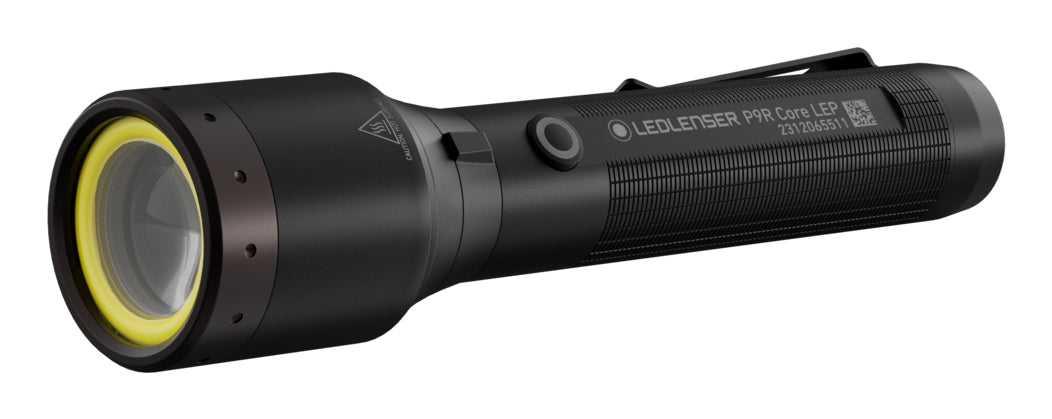 Ledlenser Taschenlampe P9R Core LEP – 1000 lm, 1300 m, IP68, Akku 4800 mAh – Schwarz