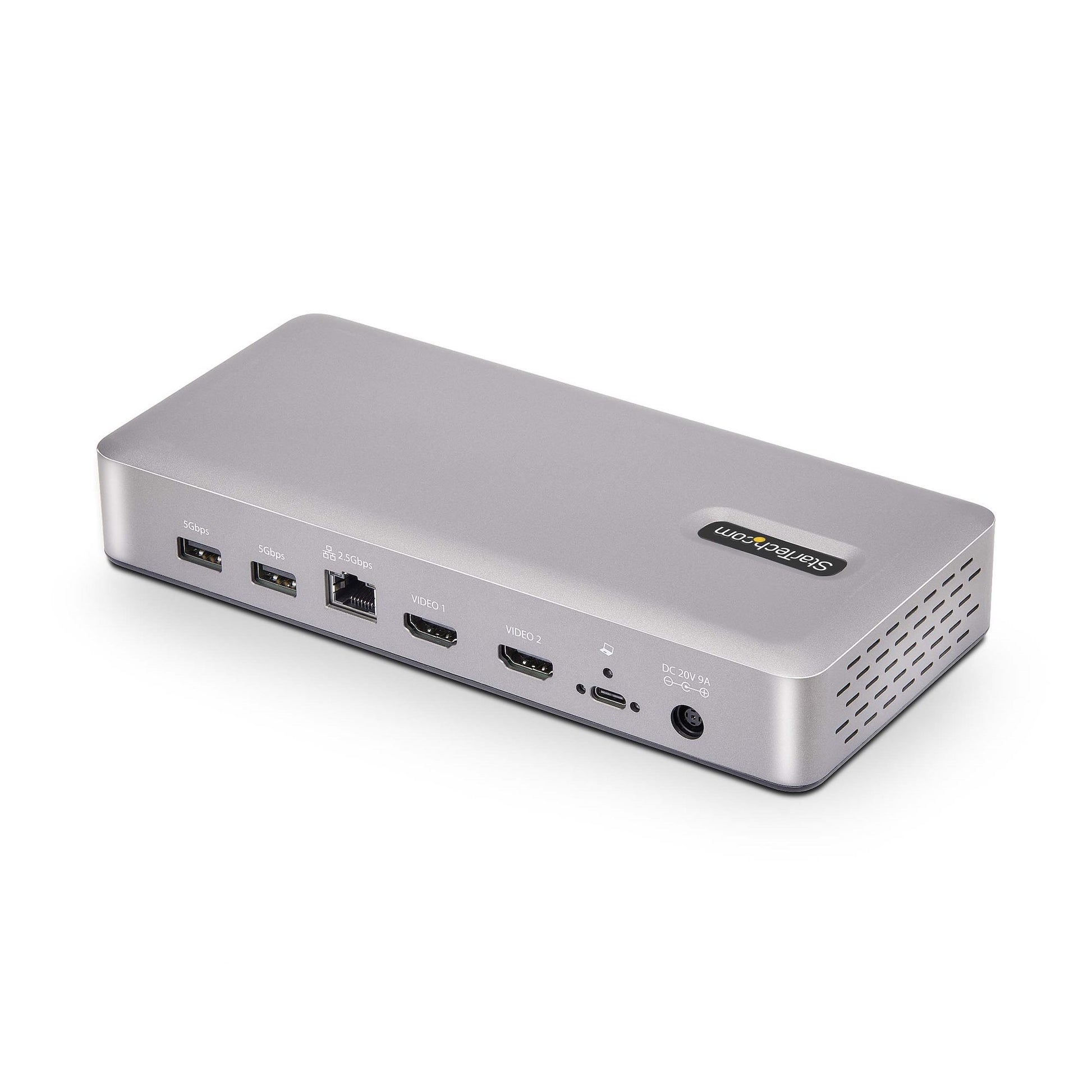 StarTech.com Dockingstation – USB4, 2× HDMI, 3× USB-A, 2× USB-C, 100 W PD, 2,5GbE, für Windows/ChromeOS