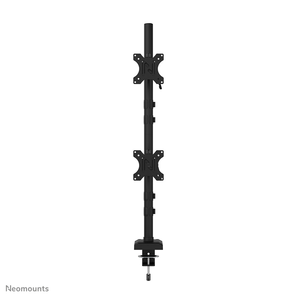Neomounts NERO – Monitorarm Tischhalterung – Klemme/Durchführung – 2 Monitore – 10–32" – bis 9 kg/Monitor