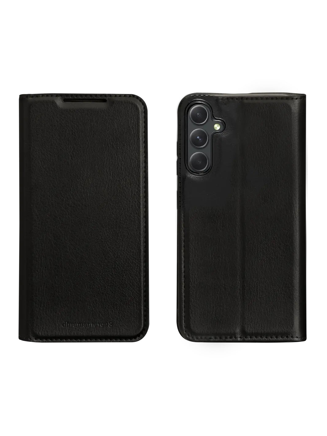 dbramante1928 Oslo Wallethülle – für Samsung Galaxy A54, mit Ständer, 3 Kartenfächer, PU, schwarz