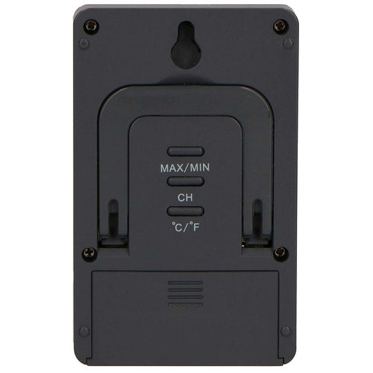 Alecto WS-1050 – Wetterstation, Funk (433 MHz), Innen/Aussen, inkl. Aussensensor – Weiss (2er-Pack)
