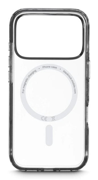 Black Rock Mag Clear – Backcover – für Apple iPhone 17 Pro – MagSafe, PC+TPU, Transparent