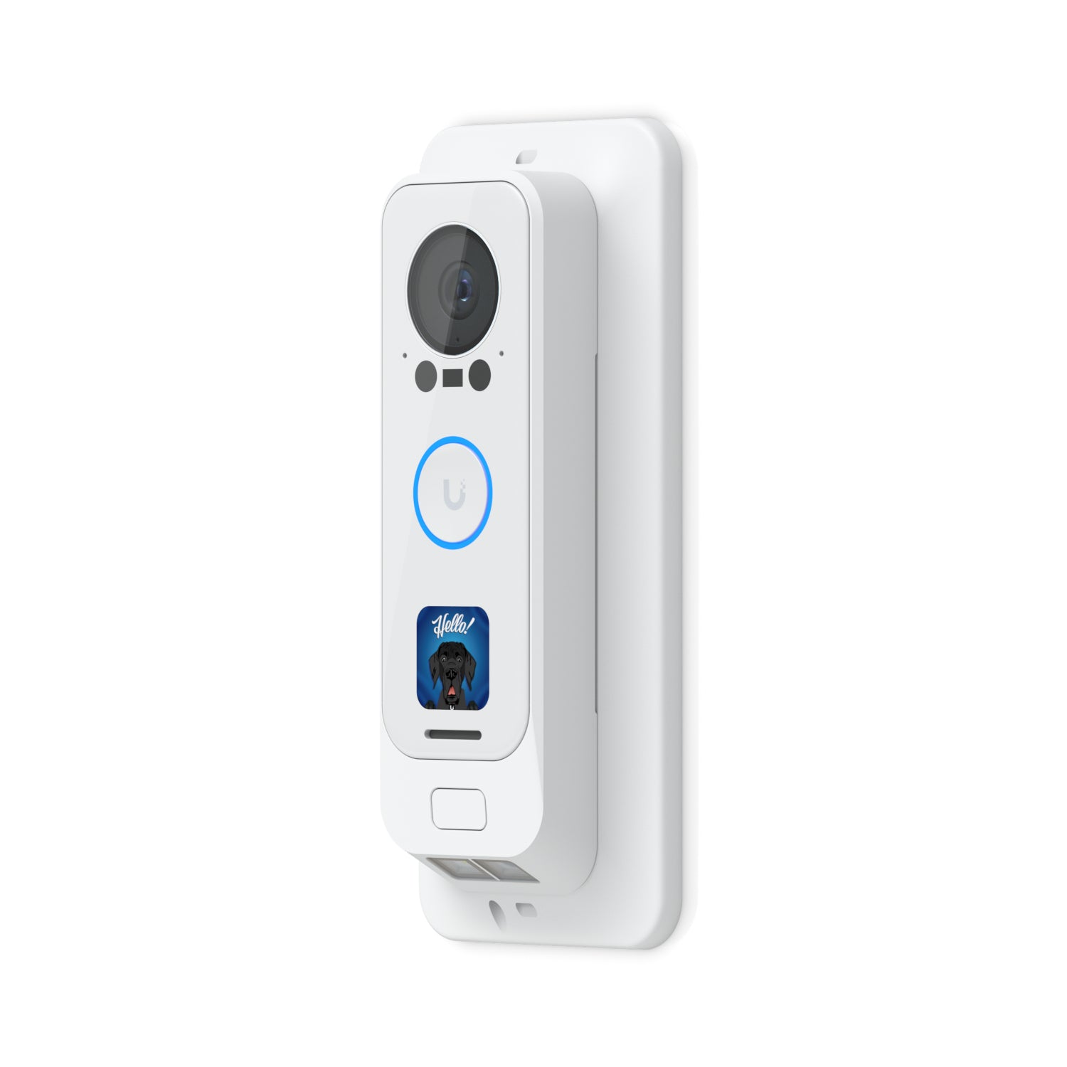 Ubiquiti UACC-G4 Montagebox – für G4 Doorbell Pro (PoE) – Aluminium, Weiss