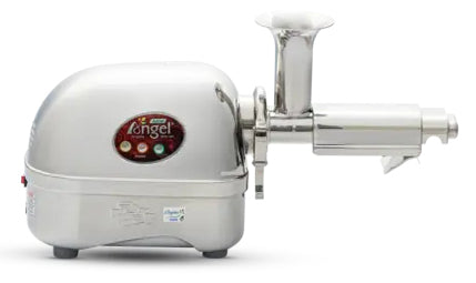 Angel Saftpresse 5500 – 1 l, 180 W, Edelstahl, spülmaschinenfest – Silber