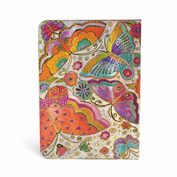 Paperblanks Notizbuch – 120 × 170 mm – 85 g/m² – Hardcover, Falt-Innentasche, Leseband, mehrfarbig, FSC