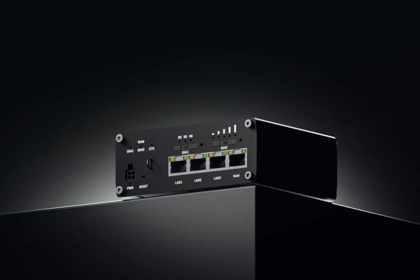 Teltonika RUTM09 – VPN-Router – 4×GbE LAN, 1×GbE WAN, 4G LTE (Kat 6), Dual-SIM