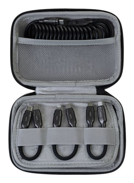 ONIT USB-Kabel, USB-A/USB-C zu USB-C/Lightning/Micro-USB, 2,6 m, Lade-/Datenkabel