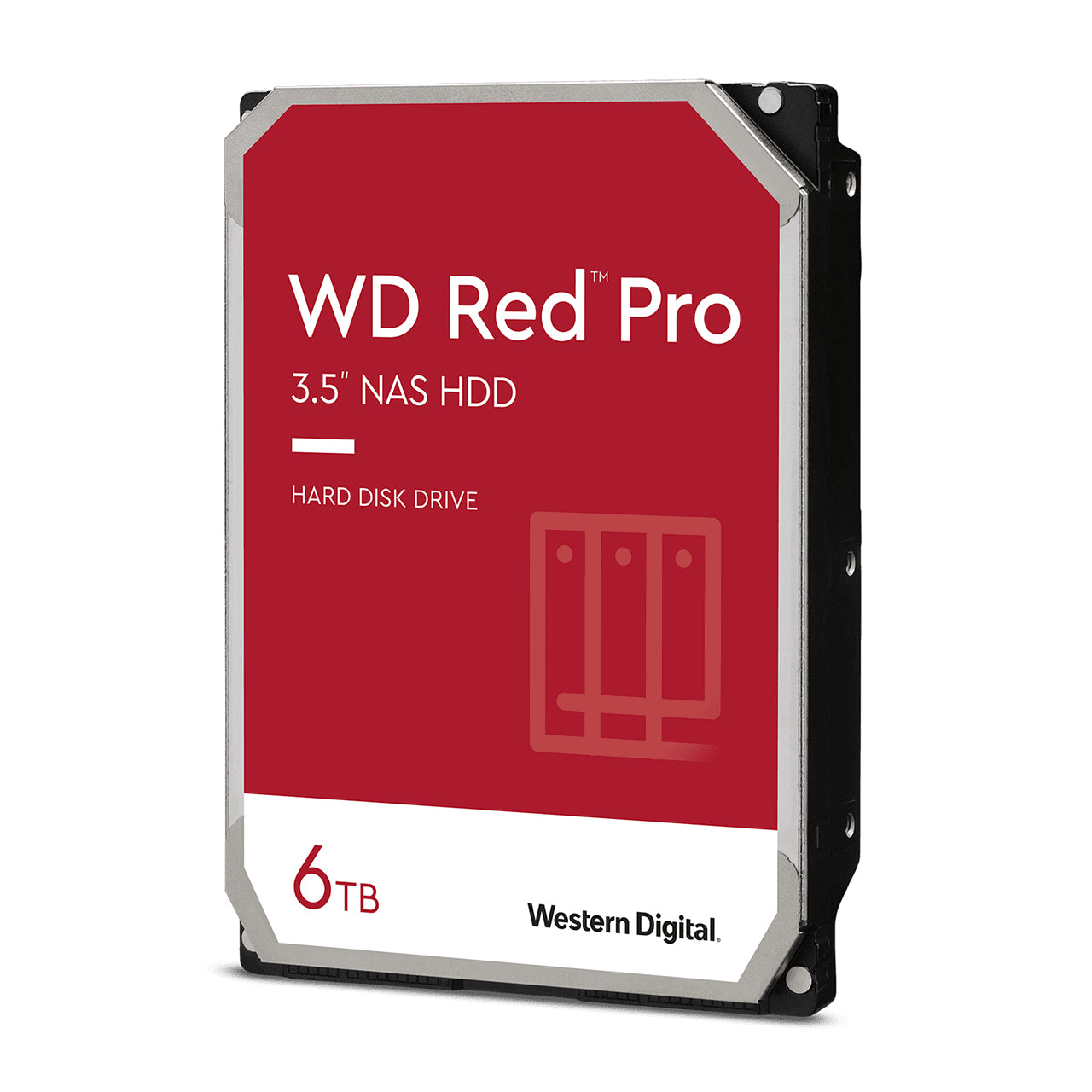 Western Digital Red Pro 6 TB – 3,5" SATA, 7200 U/min, 256 MB Cache, NAS