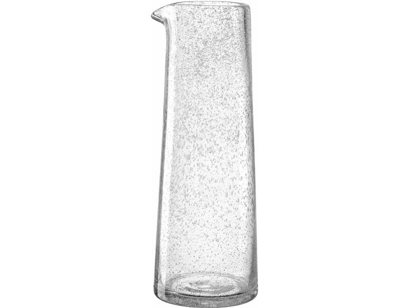 LEONARDO Karaffe BURANO – 0,9 l, Ø 9,0 cm, H 26,0 cm, Kalk-Natron-Glas, Transparent