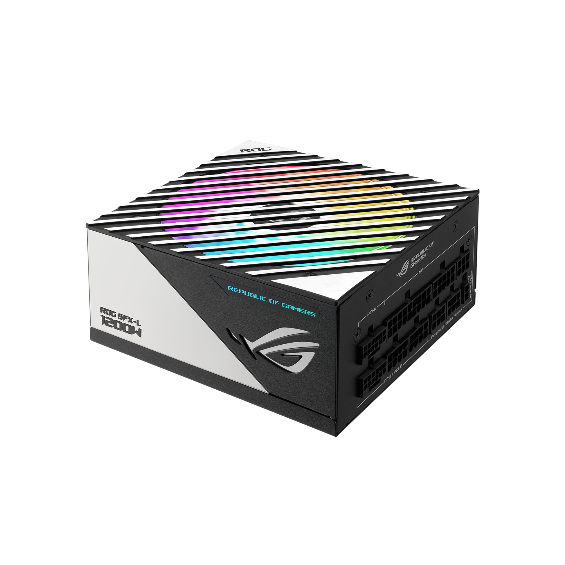 ASUS ROG Netzteil – 1200 W, Ausgang +12 V, 100 A, 20+4-Pin ATX, Eingang 100–240 V AC – LOKI-1200T-SFX-L