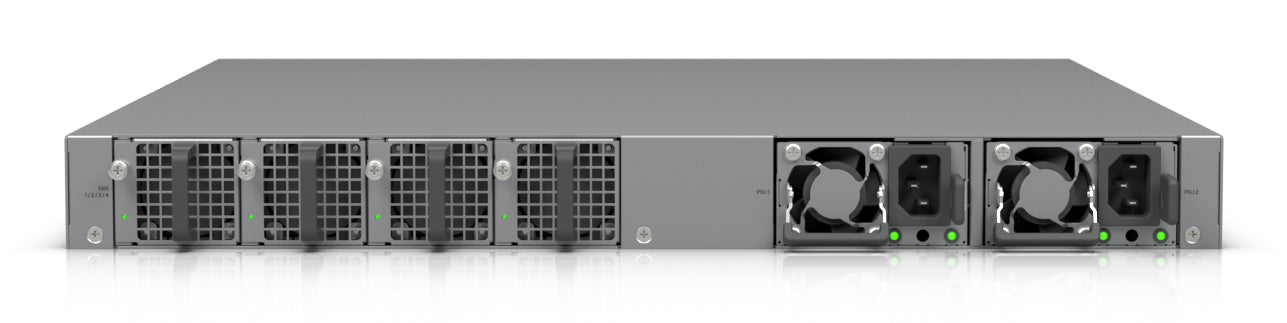 Ubiquiti Managed L2/L3 Switch – 32× 10G + 16× 2,5G, 4× SFP28, PoE+, PoE++, PoE-Budget 2150 W, 1U