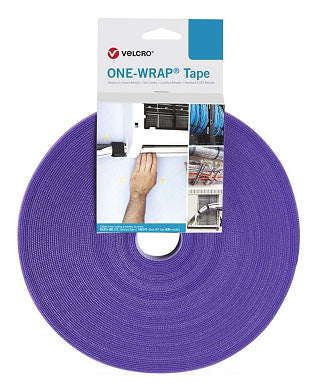 Velcro Klett-Kabelbinder – 16 mm × 25 m – Violett