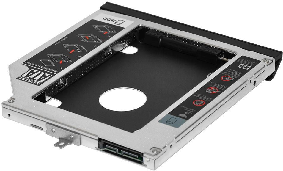 CoreParts Laptop-HDD/SSD-Caddy für Lenovo L440/L540 – 9,5 mm – Schwarz