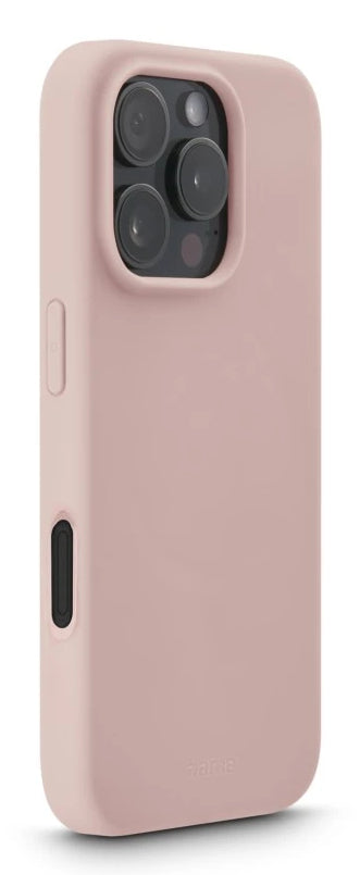 Hama MagCase Fantastic Feel Backcover – für Apple iPhone 16 Pro, MagSafe, TPU, Nude