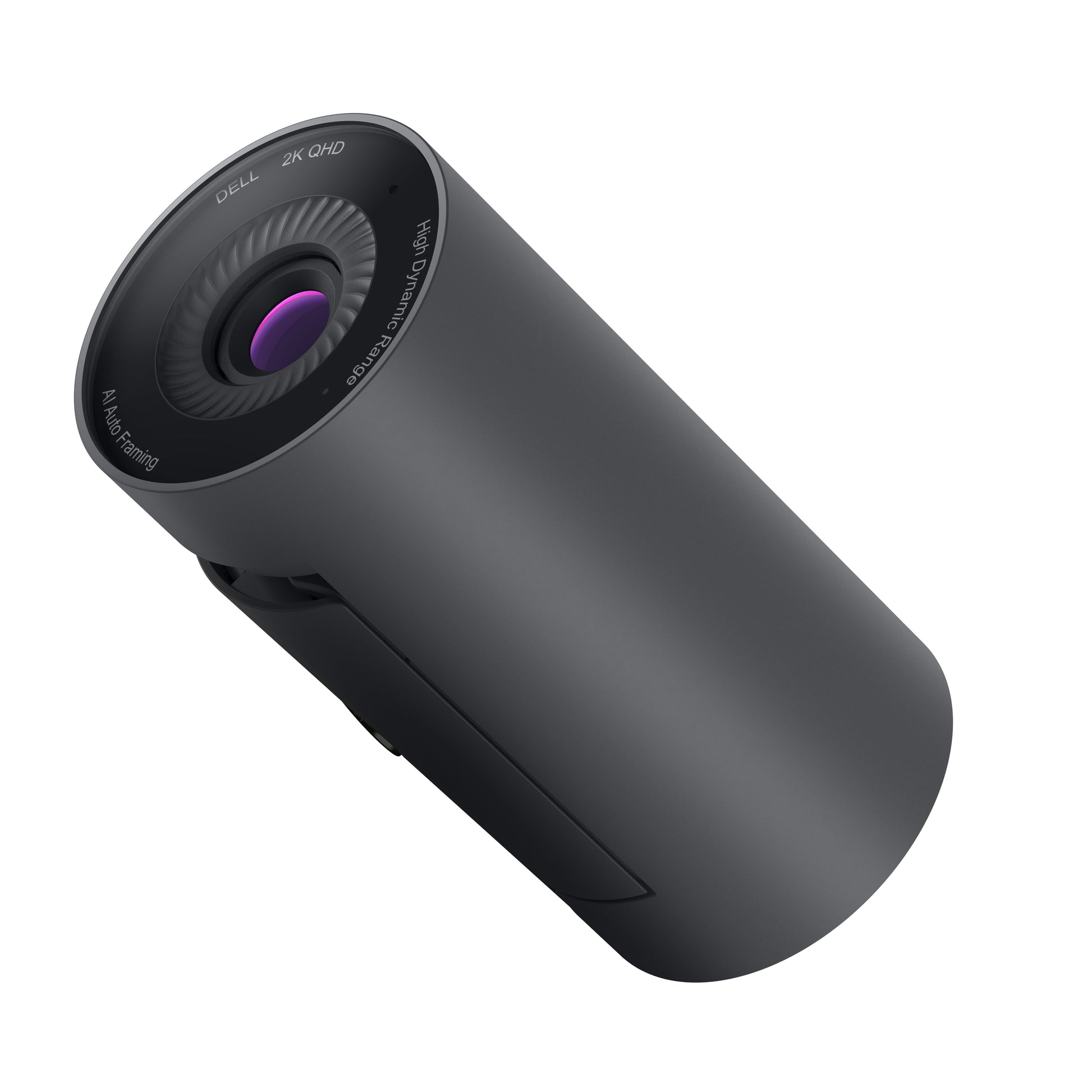 Dell Pro Webcam WB5023 – Webcam für Windows 10/11, macOS 11–13 – 2K QHD, bis 60 fps, USB‑A, Schwarz