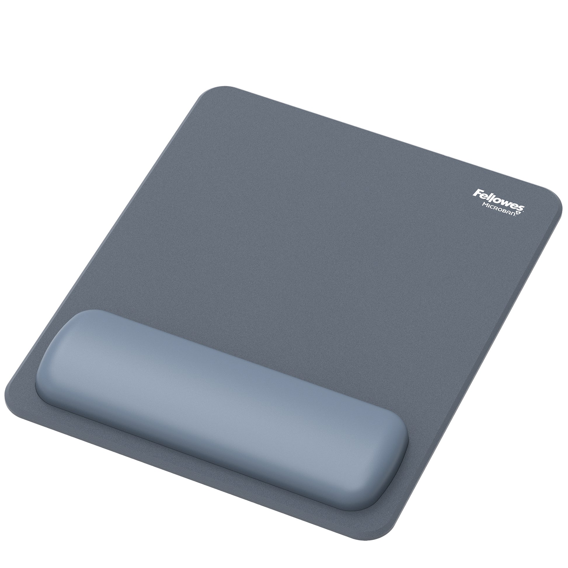 Fellowes Breyta – Mauspad mit Handgelenkauflage – Aquamarin – 240 × 200 mm