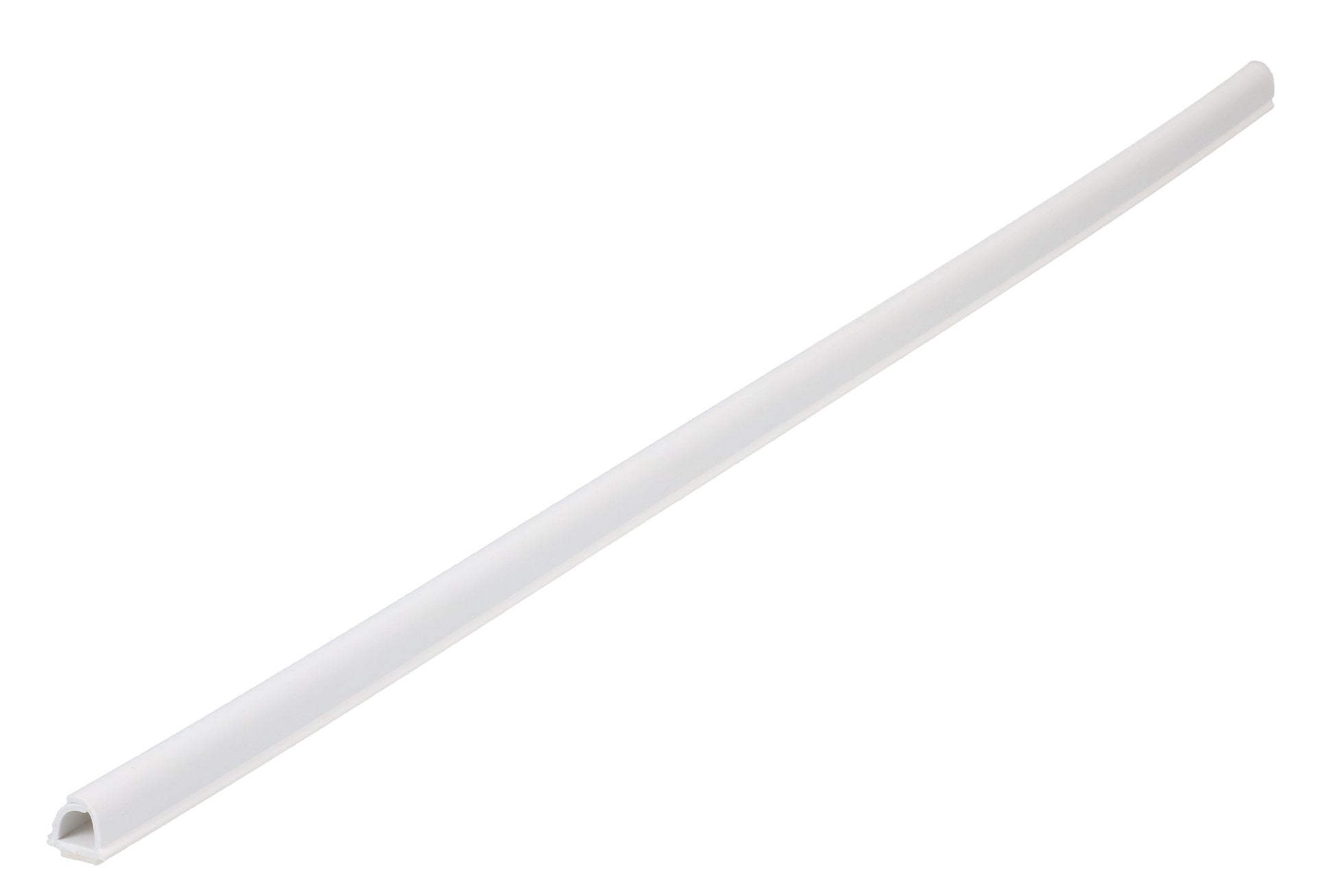 Max Hauri AG Max Hauri Kabelmanagement-Set – 11 × 10 mm Kabelkanal, Weiss, selbstklebend, 10×0,4 m + 21 Stk.