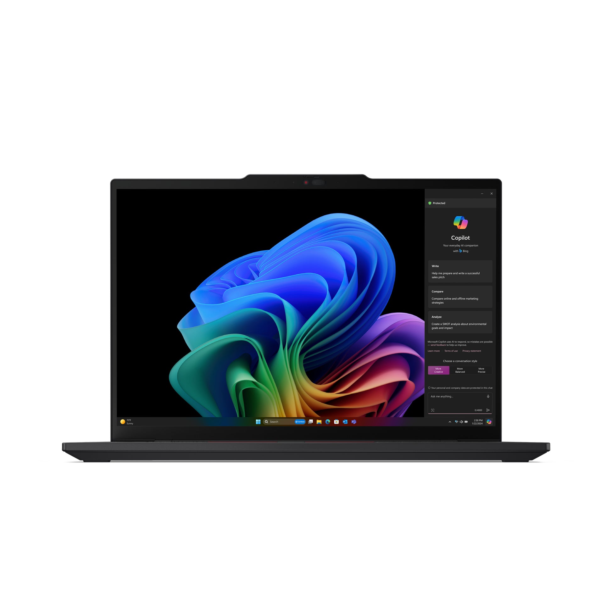 Lenovo ThinkPad T14s G6 TS – Snapdragon X Elite, 32 GB, 1 TB, WUXGA, Windows 11 Pro