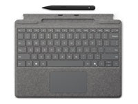 Microsoft Surface Pro Tastatur – Tastatur mit Slim Pen – für Surface Pro 11, Surface Pro 9 & Surface Pro 8