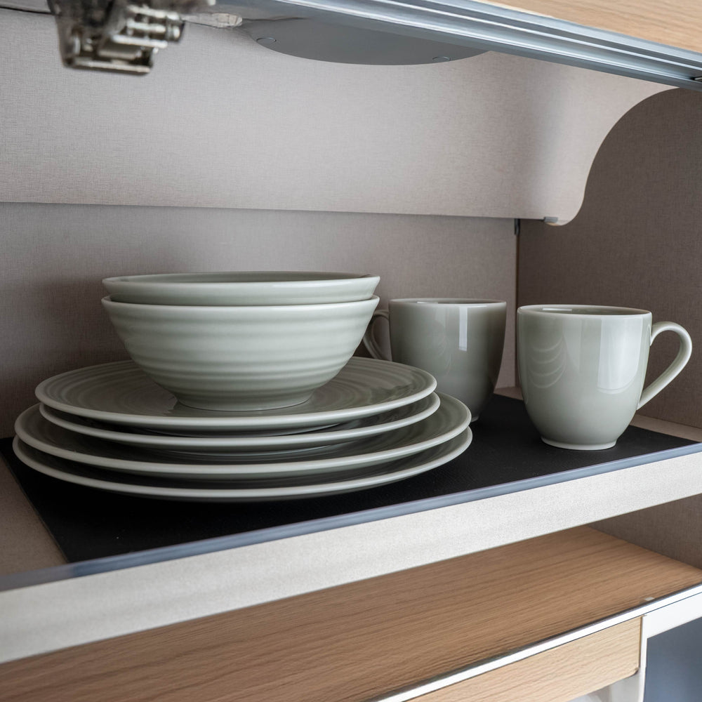 Silwy Geschirr-Set – Porzellan, beige
