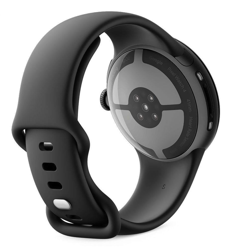 Google Pixel Watch 4 – Smartwatch – 41 mm, GPS, WLAN, NFC, AMOLED, Corning Gorilla Glass 5, 5 ATM, Schwarz