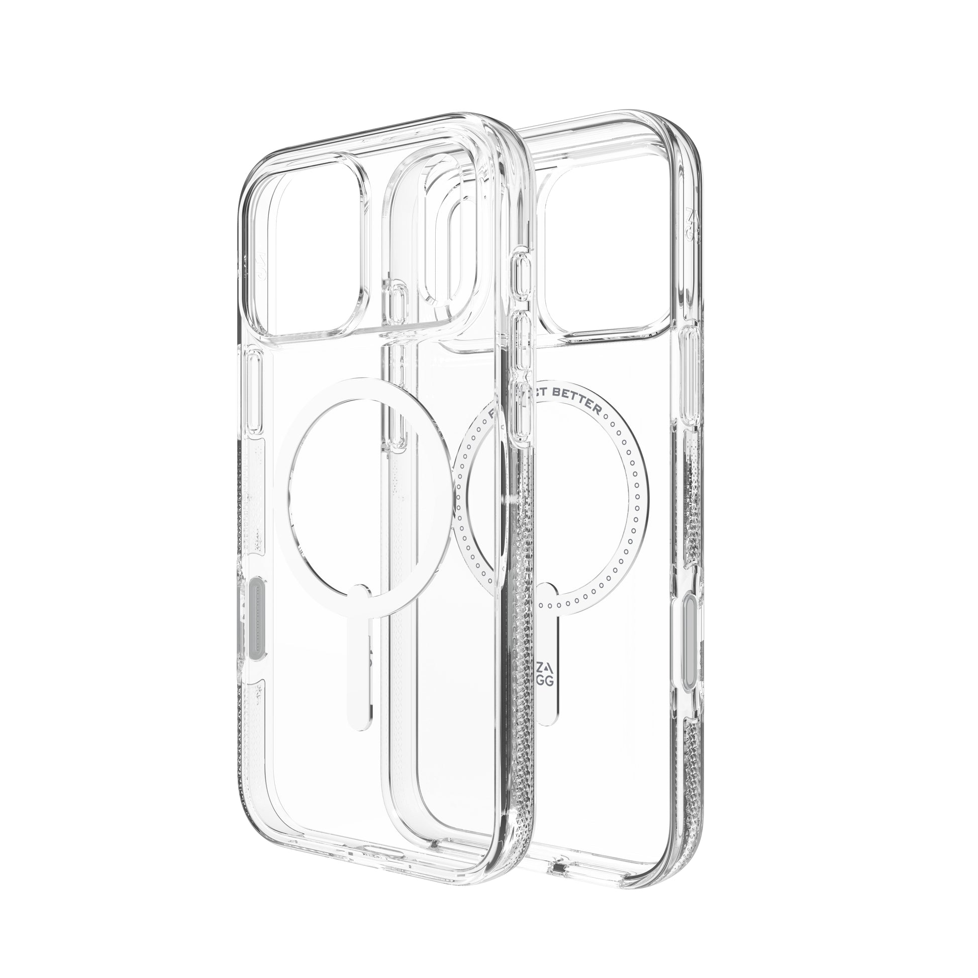 ZAGG Crystal Palace Snap Backcover – für Apple iPhone 17 Pro Max, Graphen, Transparent, bis 4 m Sturzsicher