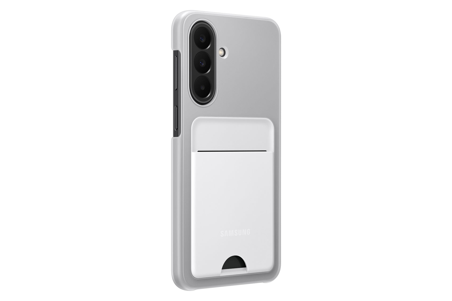 Samsung Wallethülle – für Samsung Galaxy A27, mit Kartenfach, Kunststoff, Grau