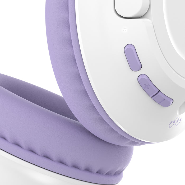 Belkin SoundForm Inspire – On-Ear Kopfhörer – Bluetooth – für Kinder – Weiss