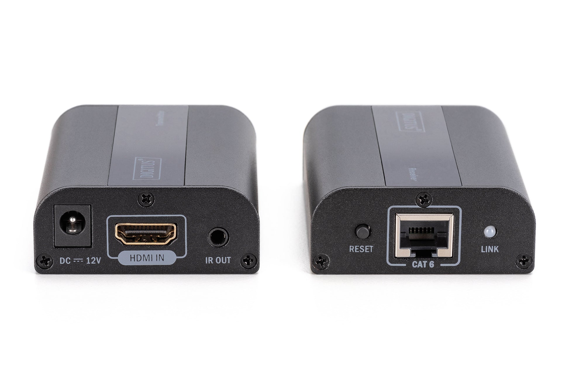 Digitus HDMI-Extender-Set – 4K UHD, kabelgebunden, HDMI – Schwarz
