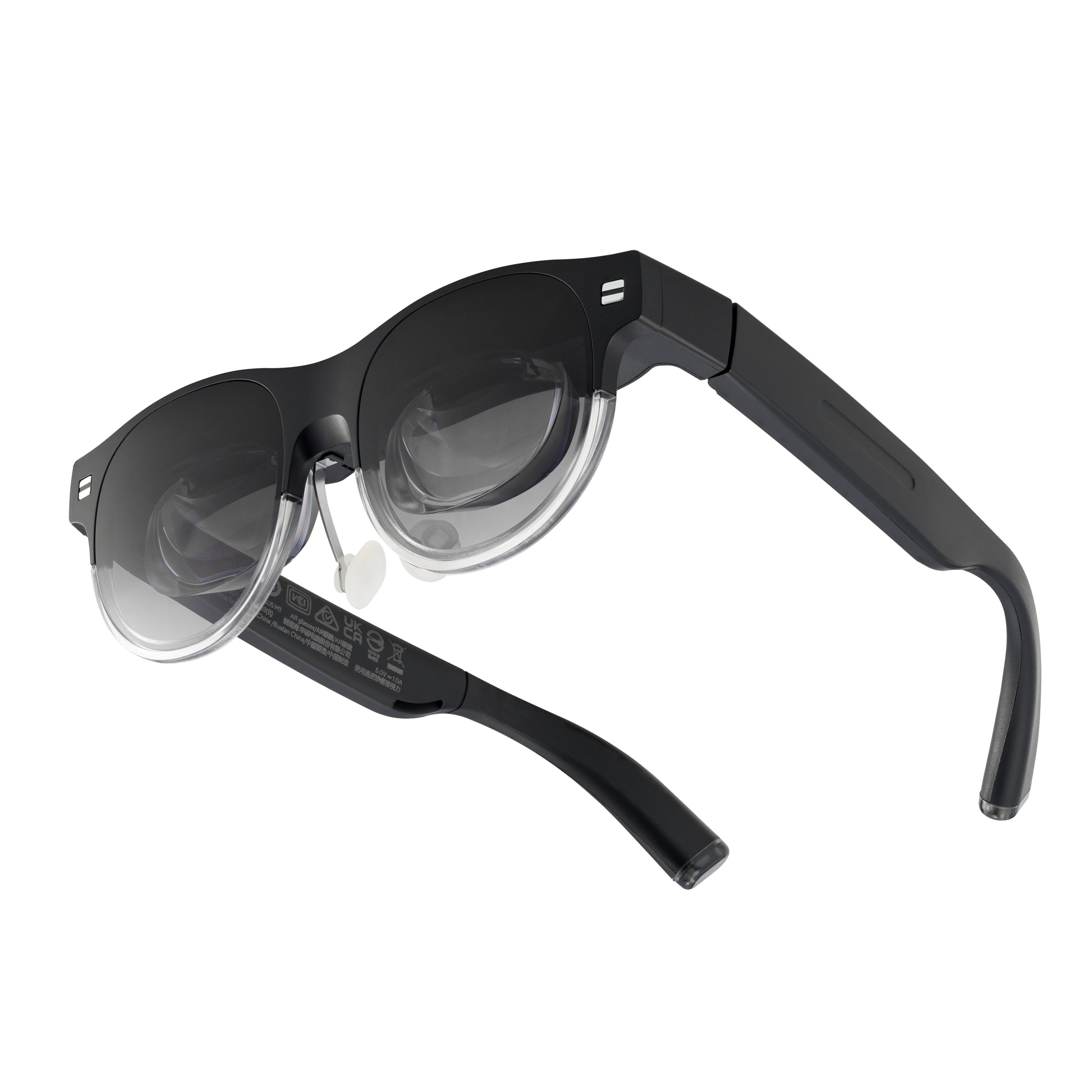 ASUS AirVision M1 100 – AR-Headset – 1920×1080, Micro OLED, 72 Hz, 38°, 1100 cd/m², Schwarz, inkl. Tragetasche