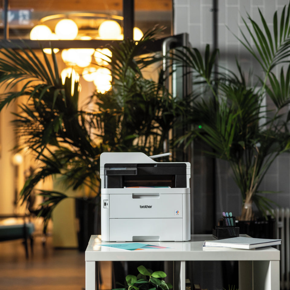Brother MFC-L3760CDW – Farbiges Laser-MFP A4, 4-in-1 – USB/LAN/WLAN – Duplex, ADF – 26 ppm S/W, 26 ppm Farbe