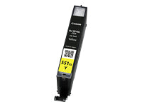 Canon Tintenpatrone CLI-551XL Y, Gelb, XL, 695 Seiten – für CLI-551XL