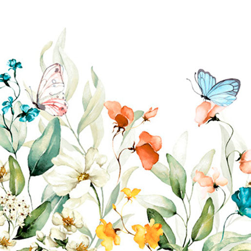 Paper + Design Servietten Schmetterling – 24 × 24 cm, 3-lagig – 20 Stück