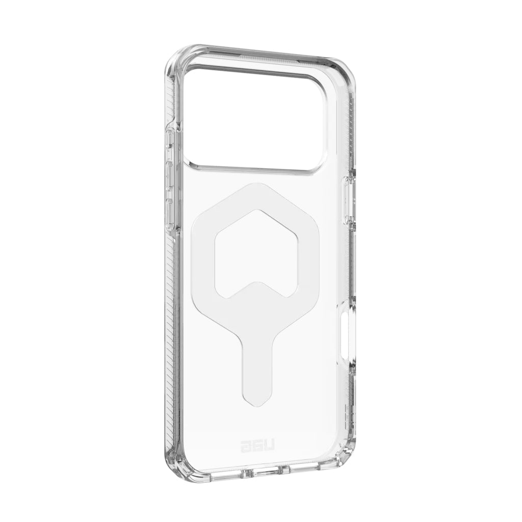 Urban Armor Gear Backcover Plyo – für Apple iPhone 17 Pro Max – Ice/Weiss – TPU/PC – MagSafe-kompatibel