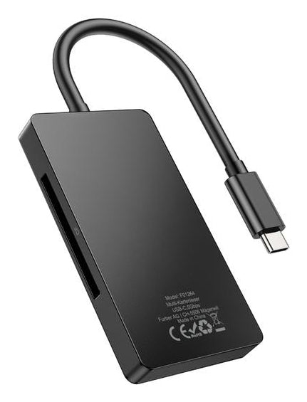 ONIT F01264 – Smartcard-Leser – USB 3.2 Gen 1 (Type-C), Schwarz, für Windows, Mac & mehr