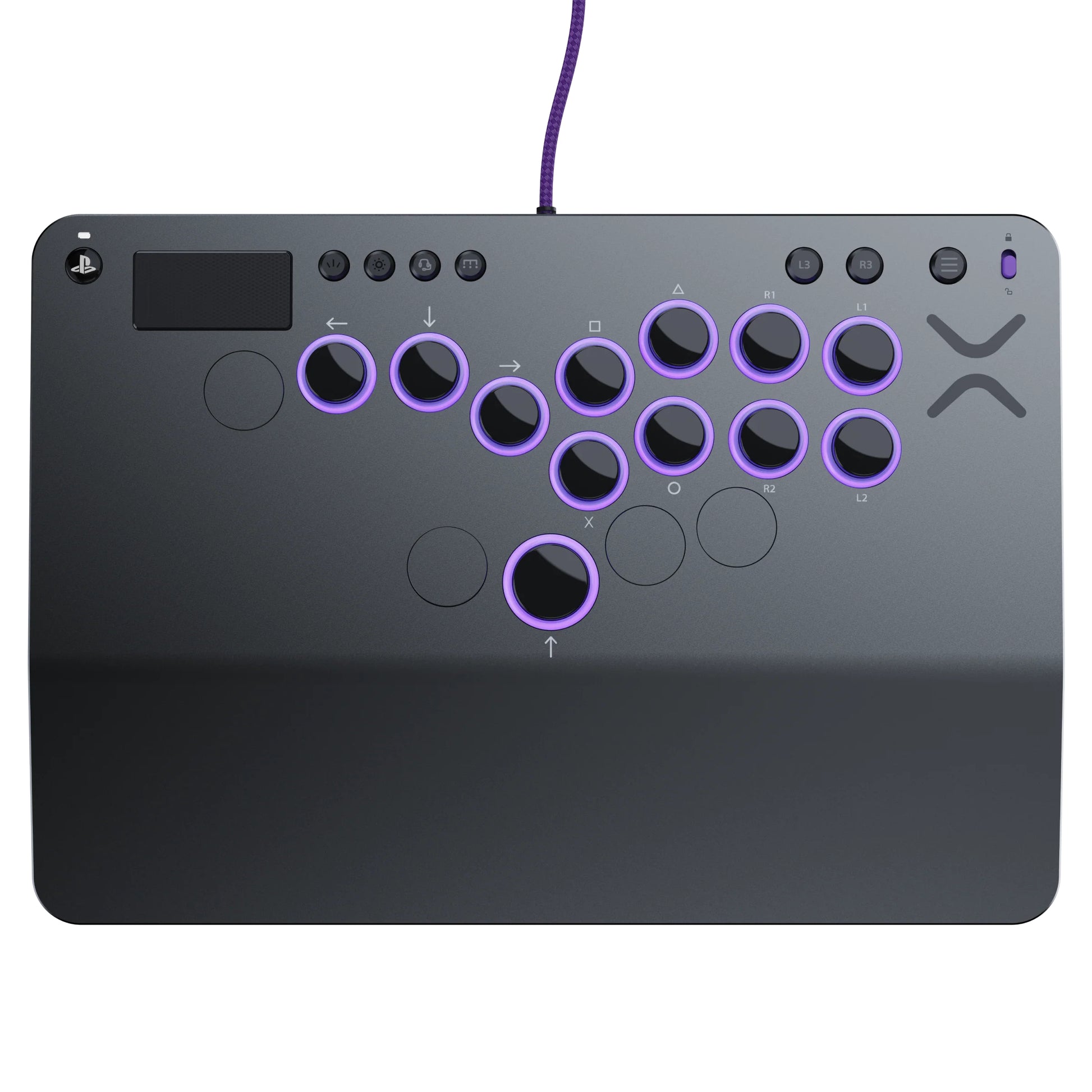 PDP VICTRIX Pro KO – Joystick – USB (kabelgebunden, USB-C), Grau – für PC, PlayStation 4 & PlayStation 5