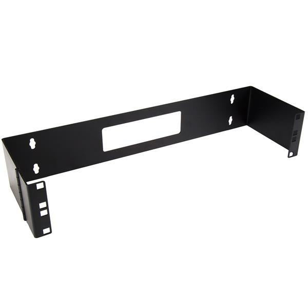 StarTech.com Rack-Wandhalter 19" – Wandmontage – 2U – 501 × 151 × 88 mm – 10 kg – für EIA/ECA-310-E – Schwarz