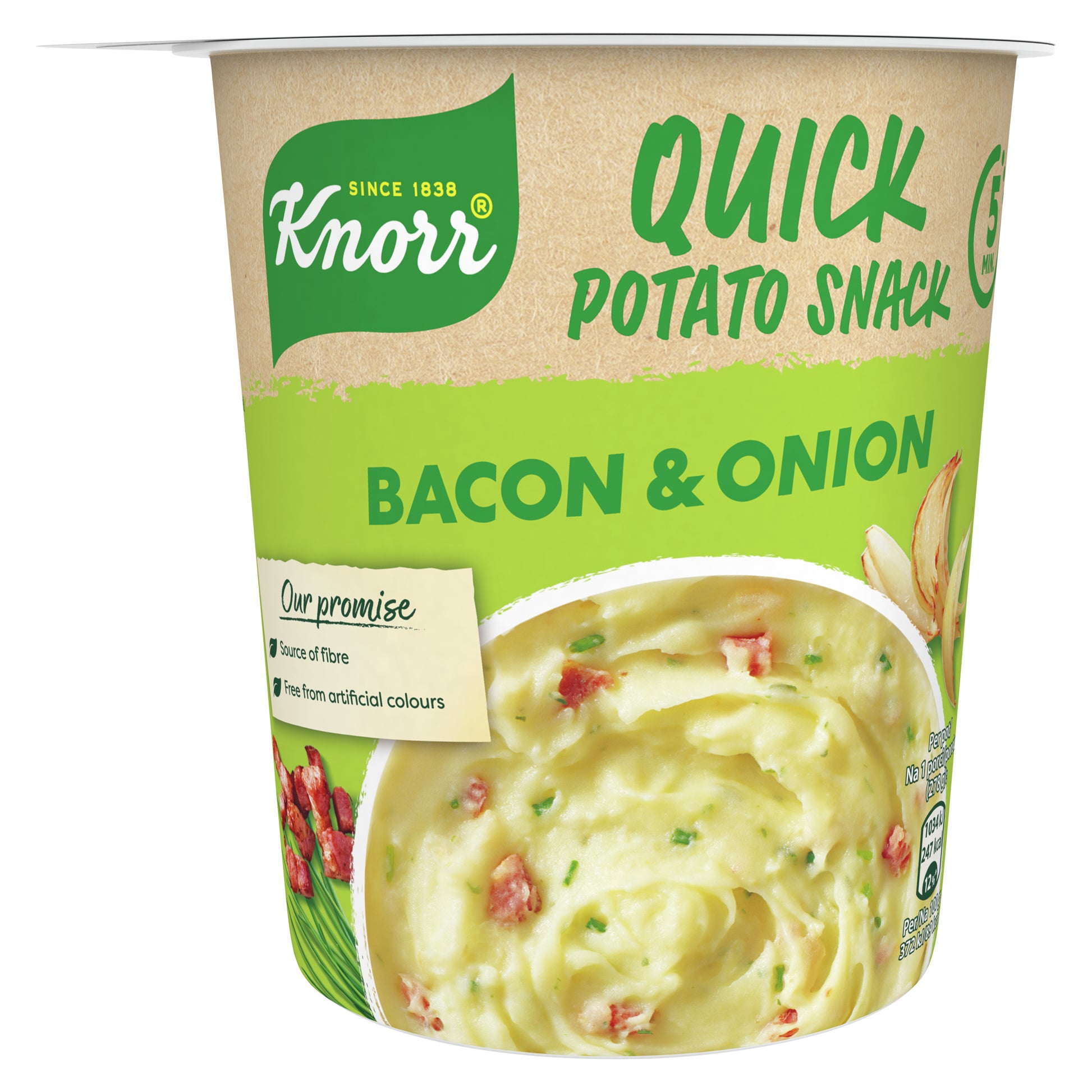 Knorr Kartoffel-Snack – Speck & Zwiebeln – 51 g