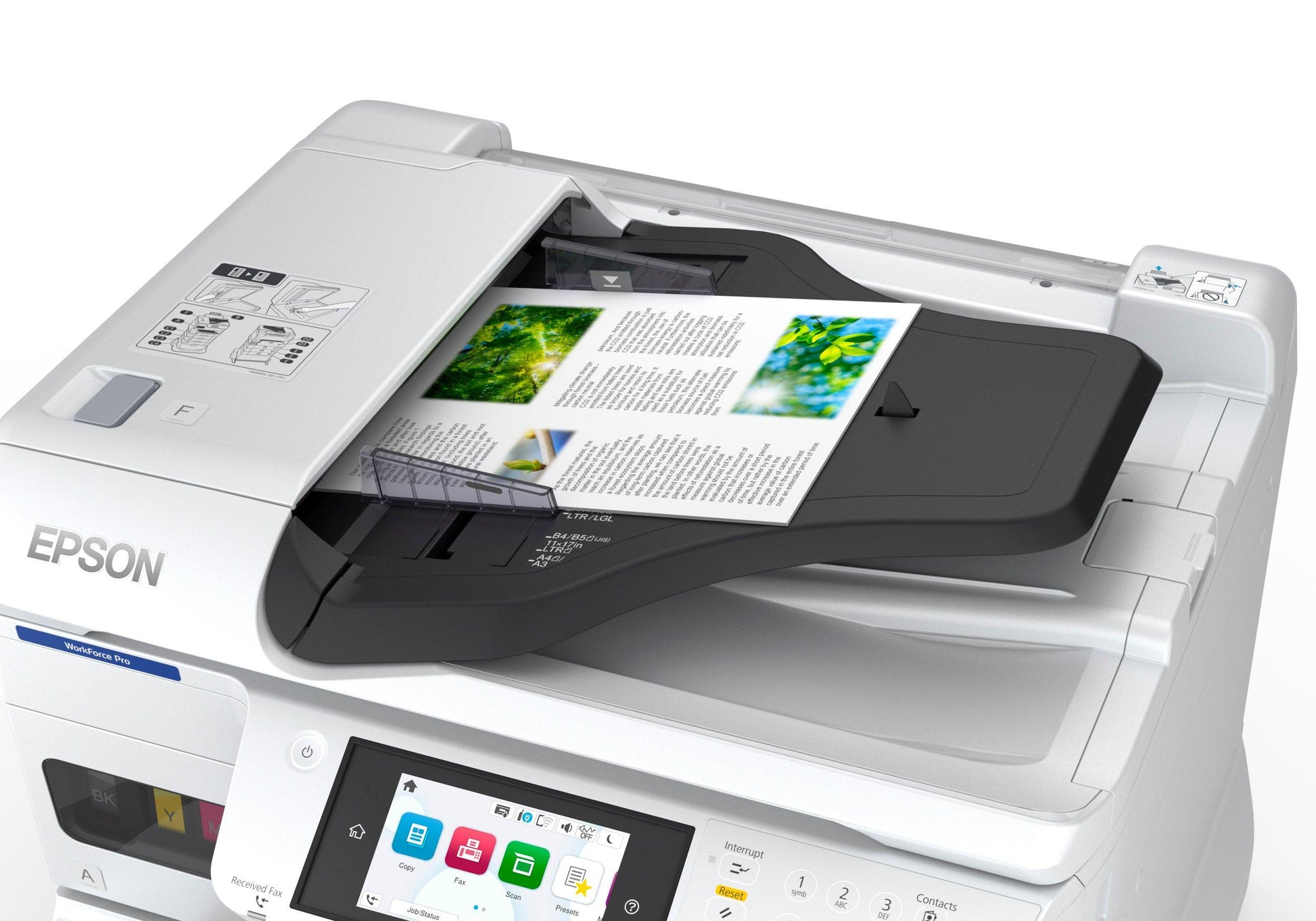 Epson WorkForce Pro EM-C7100DWF – Farbiger Tintenstrahl-MFP A3 – USB/LAN/WLAN