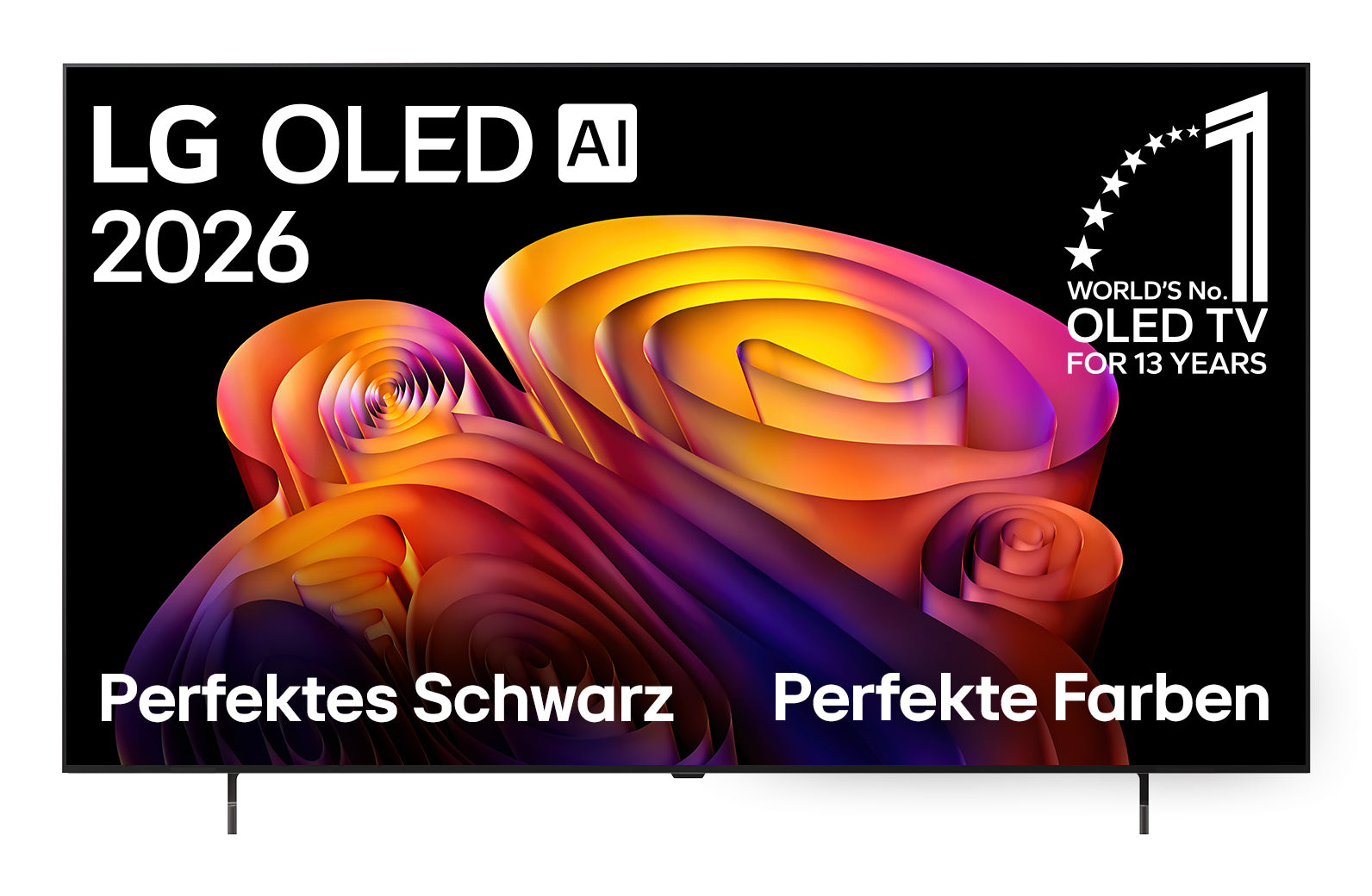 LG 65B68LA – 65" TV – 4K UHD – OLED – webOS 26 – 120 Hz – Dolby Vision, HDR10, HLG