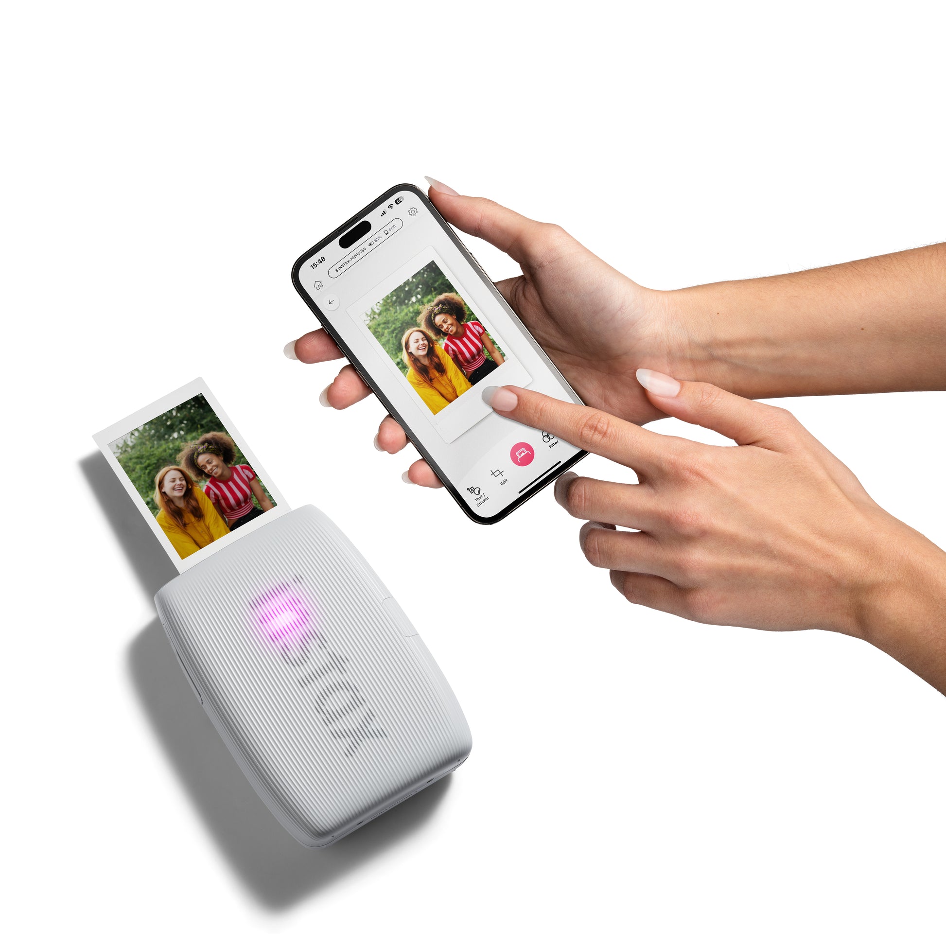 Fujifilm Instax Mini Link3 Clay Weiss