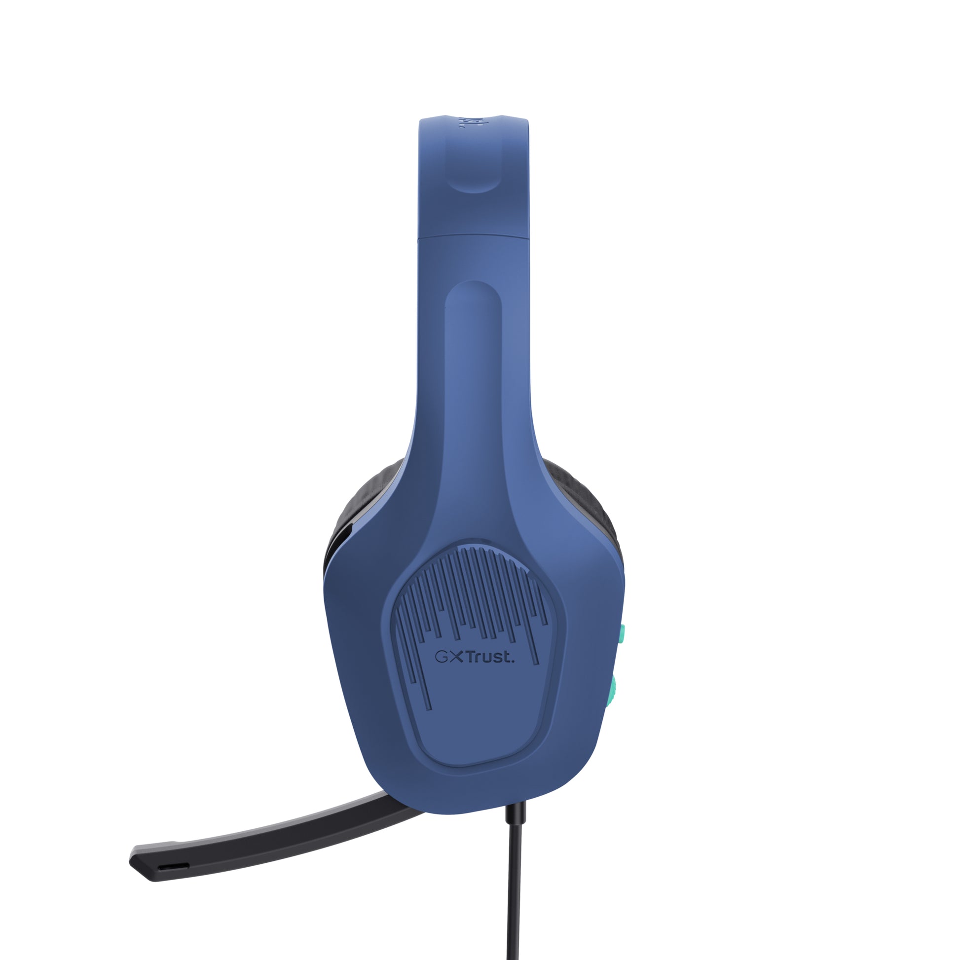 Trust GXT415 Zirox Gaming-Headset – On-Ear, Stereo, Kabelgebunden, 3,5 mm Klinke, Blau