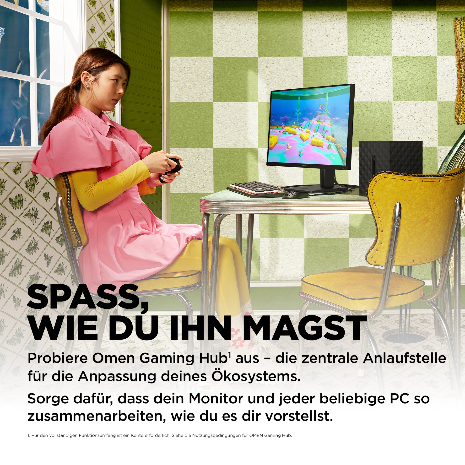 HP OMEN 27 – Monitor, 27" 1920 × 1080 (Full HD), 165 Hz