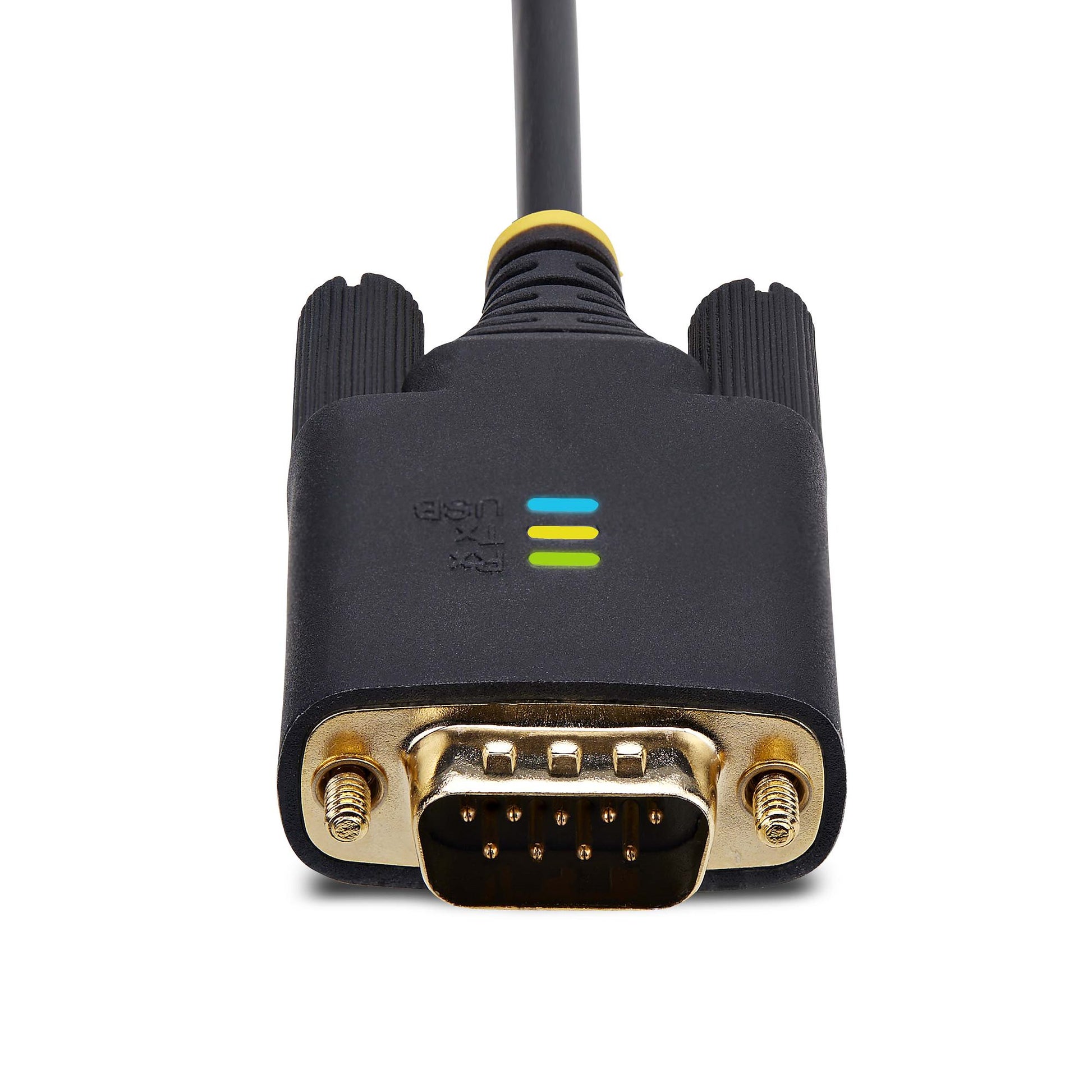 StarTech.com USB-A zu DB-9 (RS-232) Kabel – 921,6 Kbit/s, 2 m, für Windows/macOS/Linux – Schwarz