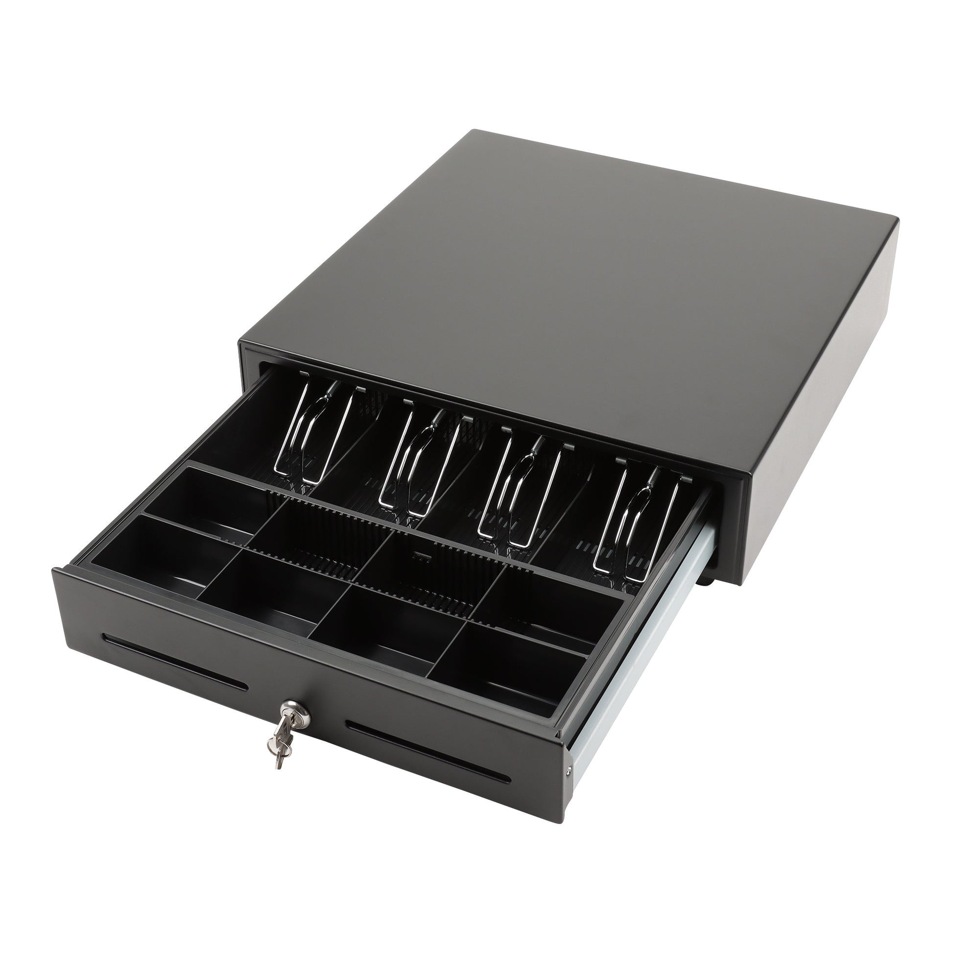 Olympia Kassenschublade, Metall, Schwarz, LD 410AT