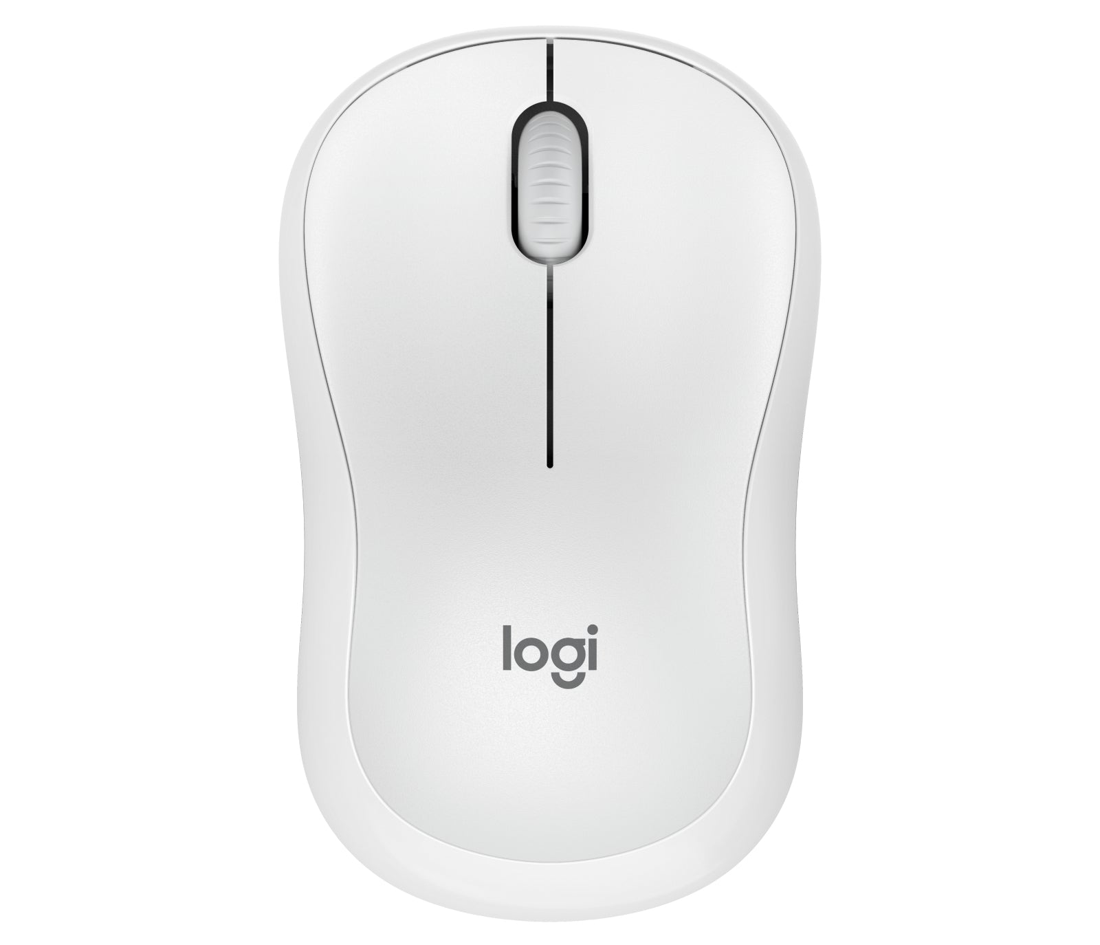 Logitech M240 Silent Maus – kabellos, Bluetooth, Silent-Tasten, Weiss
