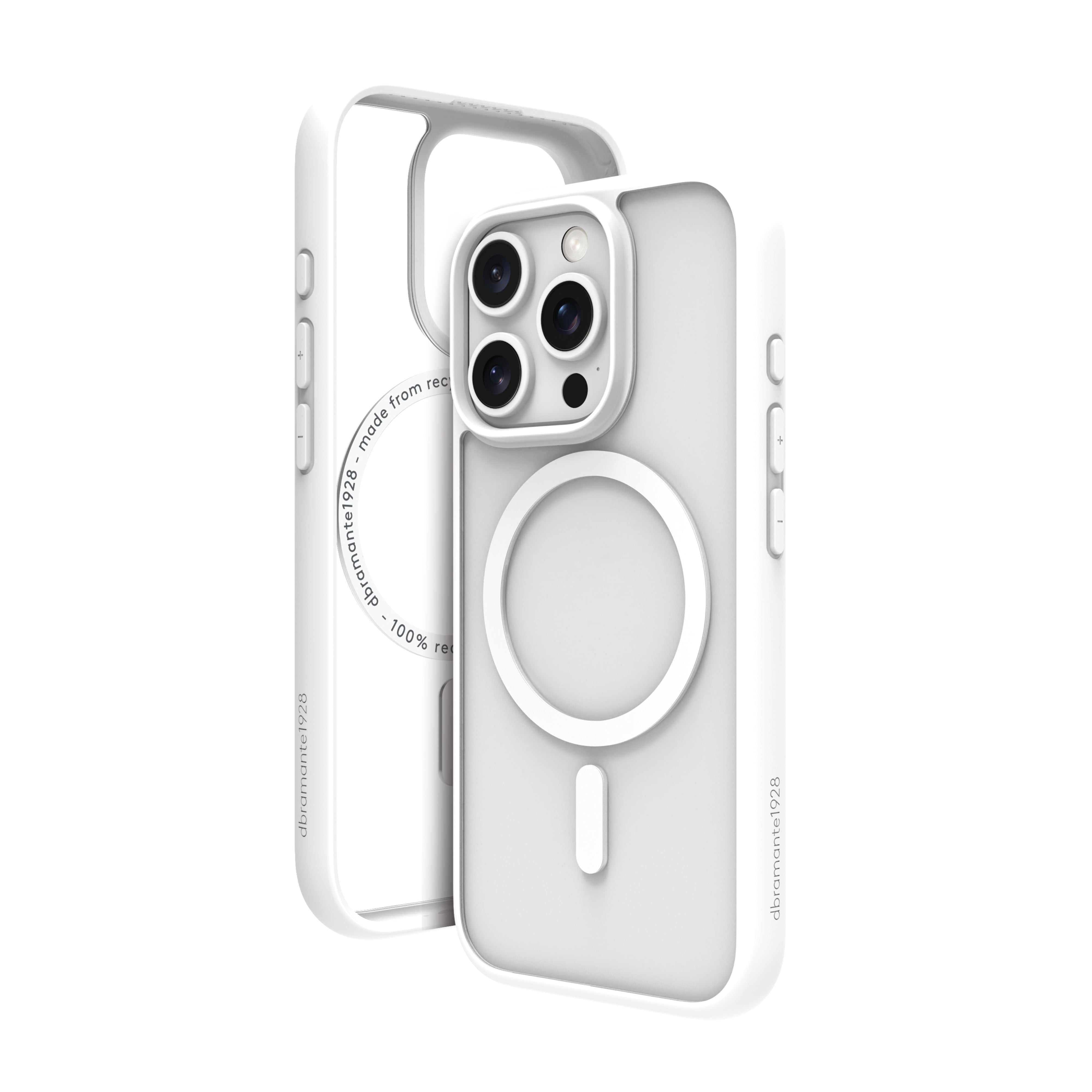dbramante1928 Grenen Backcover – für Apple iPhone 16 Pro Max, Kunststoff, Weiss, bis 2 m sturzsicher
